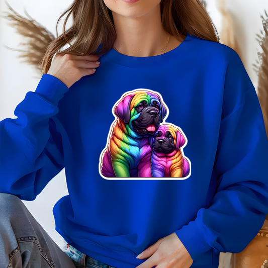Rainbow Mastiffs Sweatshirt