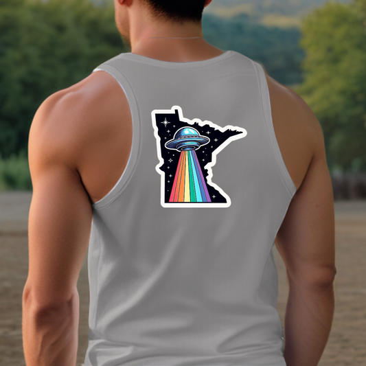 Minnesota Pride Tank Top- Back Print