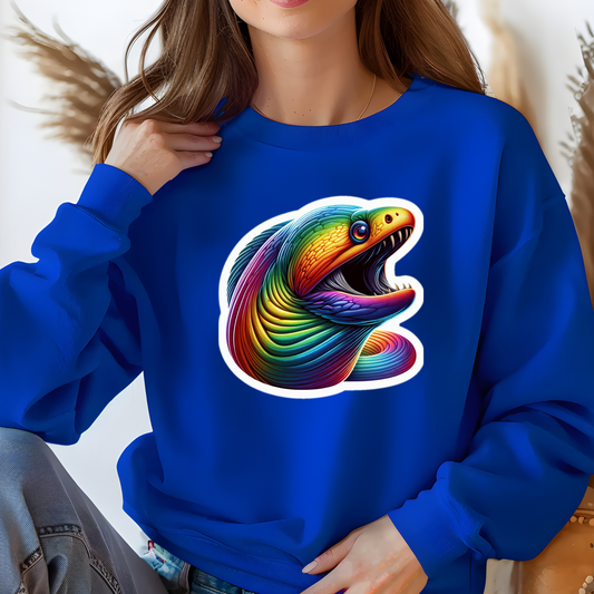 Rainbow Moray Eel Sweatshirt