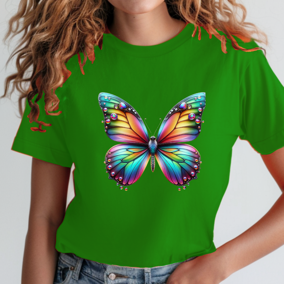 Pride Neon butterfly T-Shirt