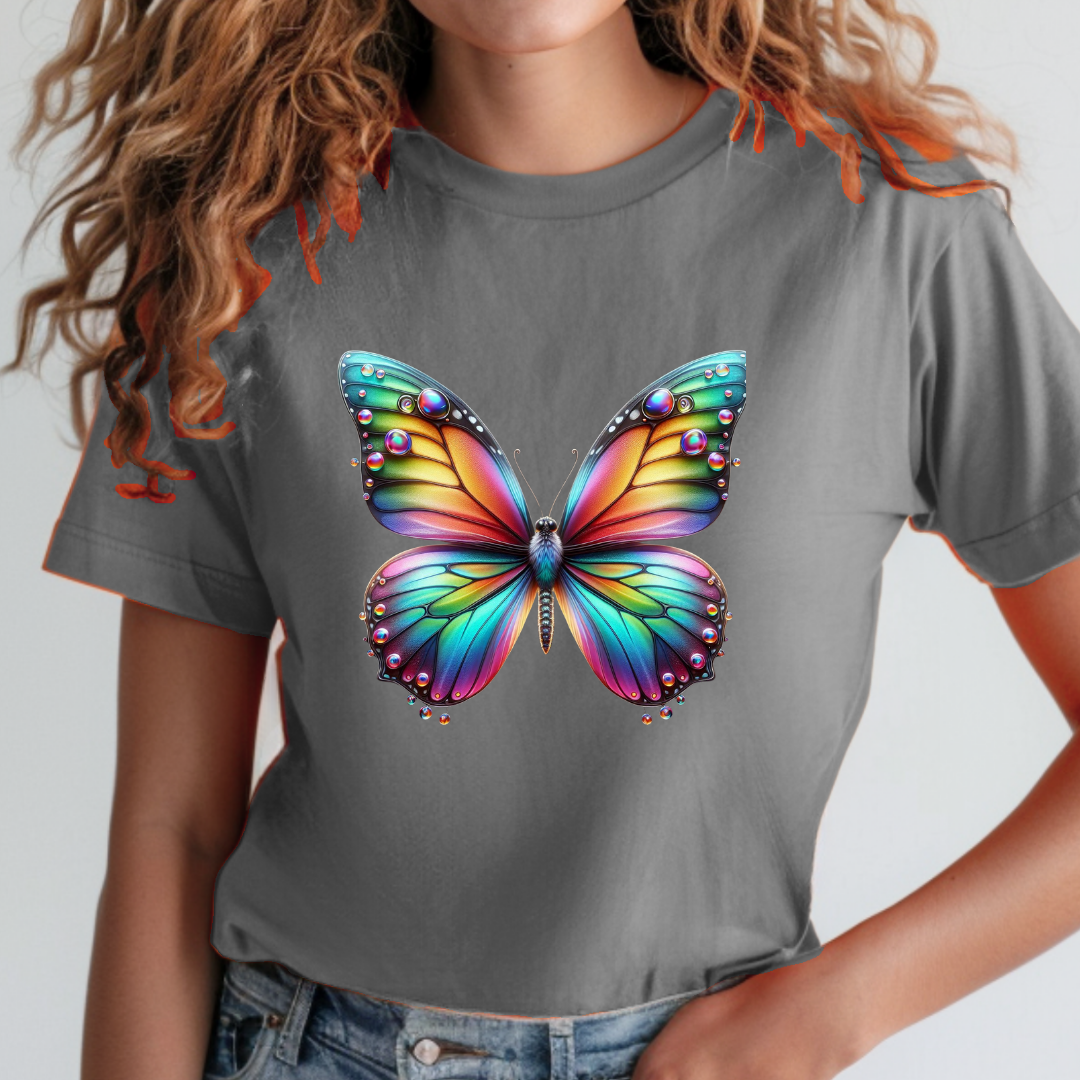 Pride Neon butterfly T-Shirt