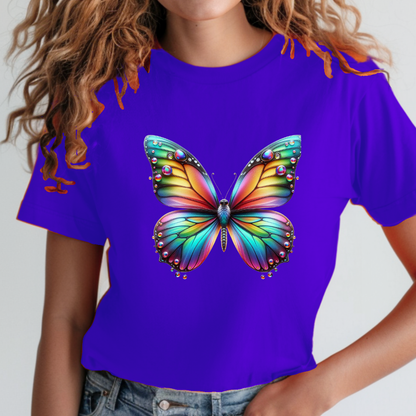 Pride Neon butterfly T-Shirt