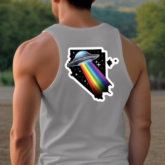 Nevada Pride Tank Top - Back Print