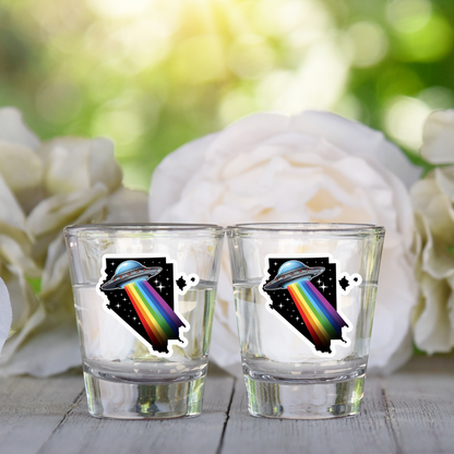 PRIDE Nevada Shot Glasses