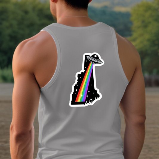 New Hampshire Pride Tank Top - Back Print