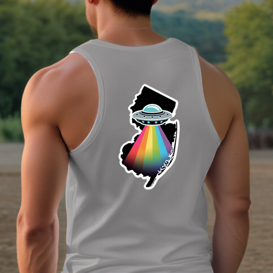 New Jersey Pride Tank Top - Back Print