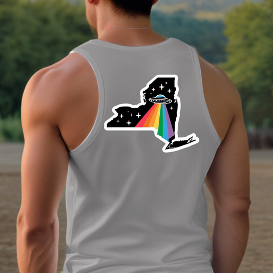 New York Pride Tank Top - Back Print