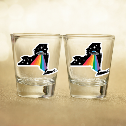 New York Pride Shot Glass