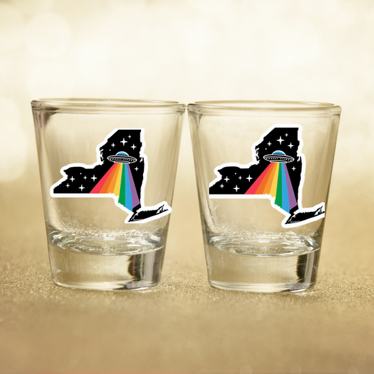 New York Pride Shot Glass