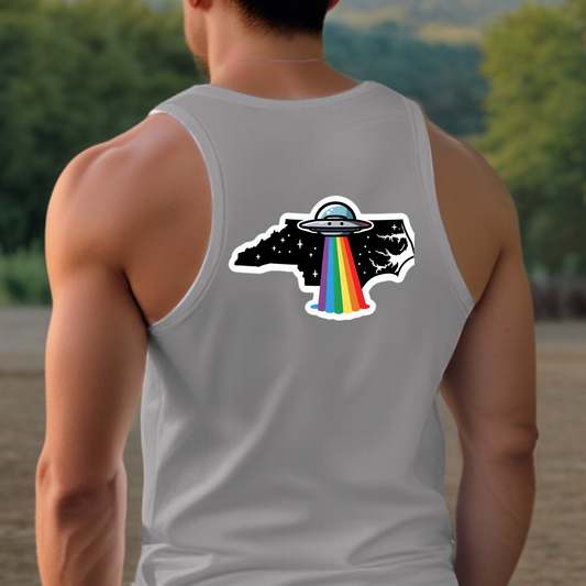 North Carolina Pride Tank Top -- Back Print
