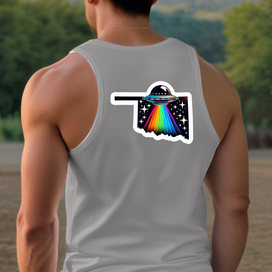 Oklahoma Pride Tank Top - Back Print