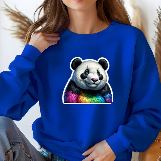 Rainbow Panda Sweatshirt