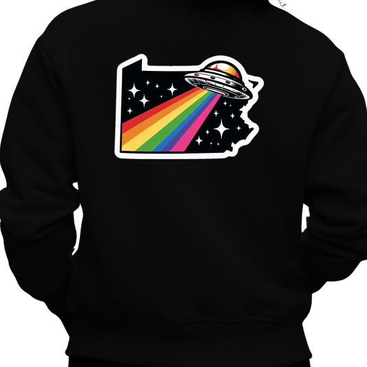 Pennsylvania PRIDE Sweatshirt On The Back
