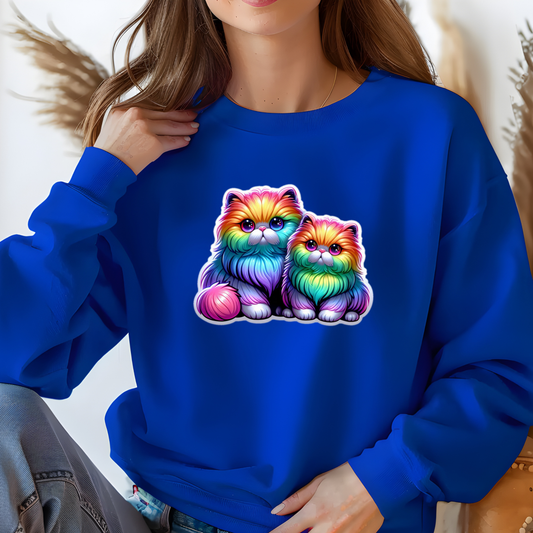 Rainbow Persians Sweatshirt