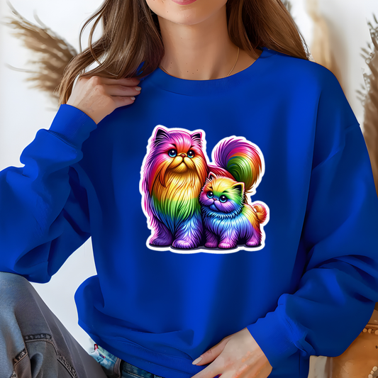 Rainbow Persians Sweatshirt
