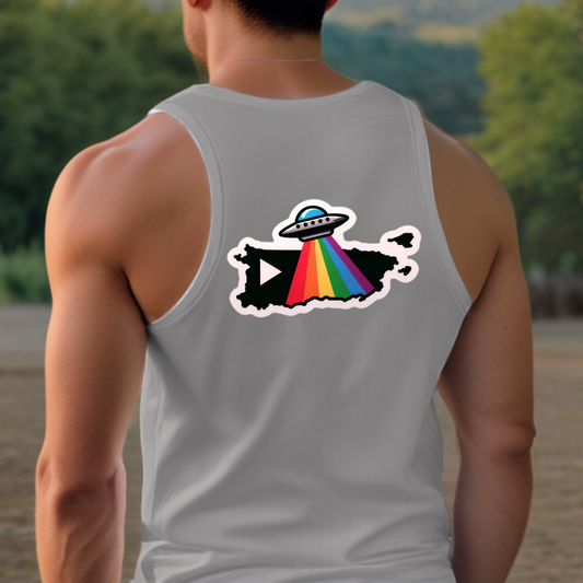 Puerto Rico Pride Tank Top - Back Print