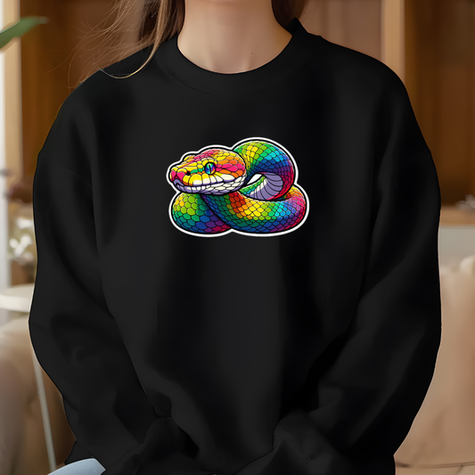 Rainbow Python Sweatshirt