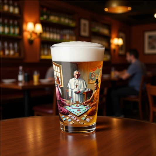 Monopoly Anyone?  Pint Glass, 16oz