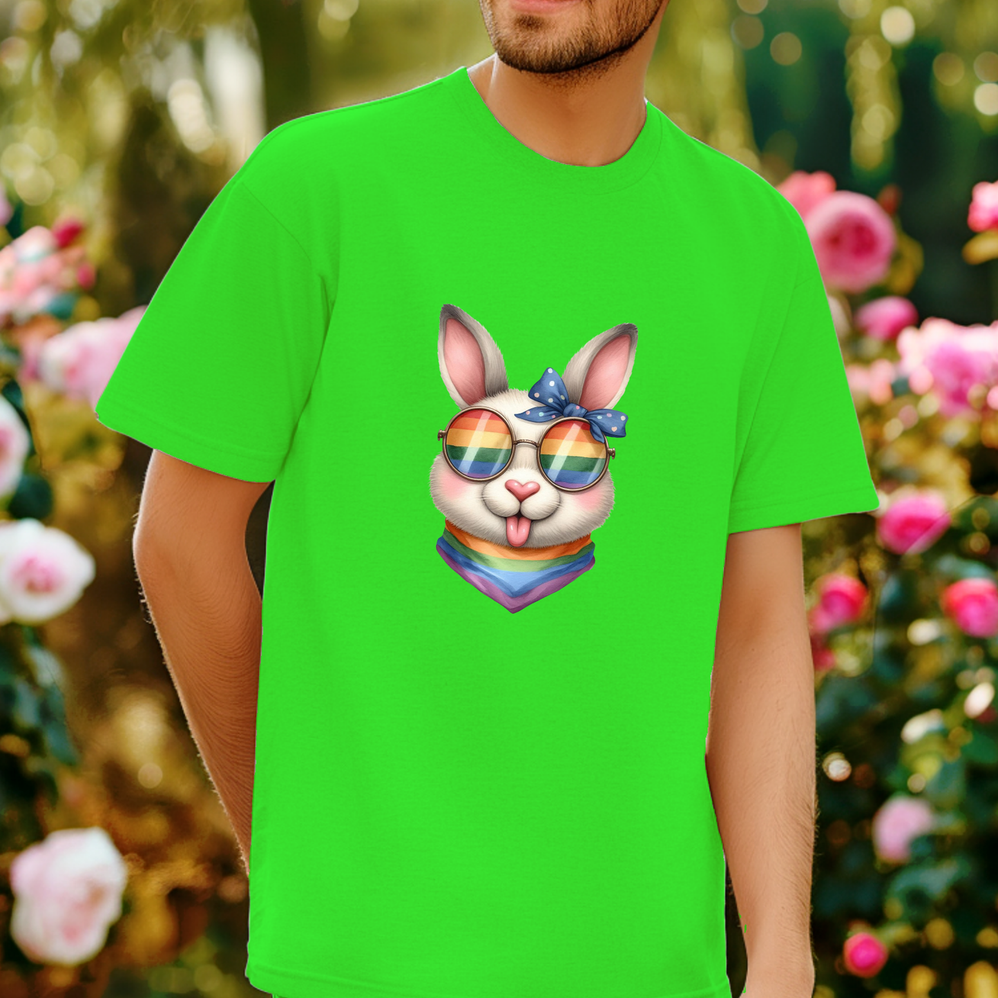 Pride Animals T-Shirt-Rabbit