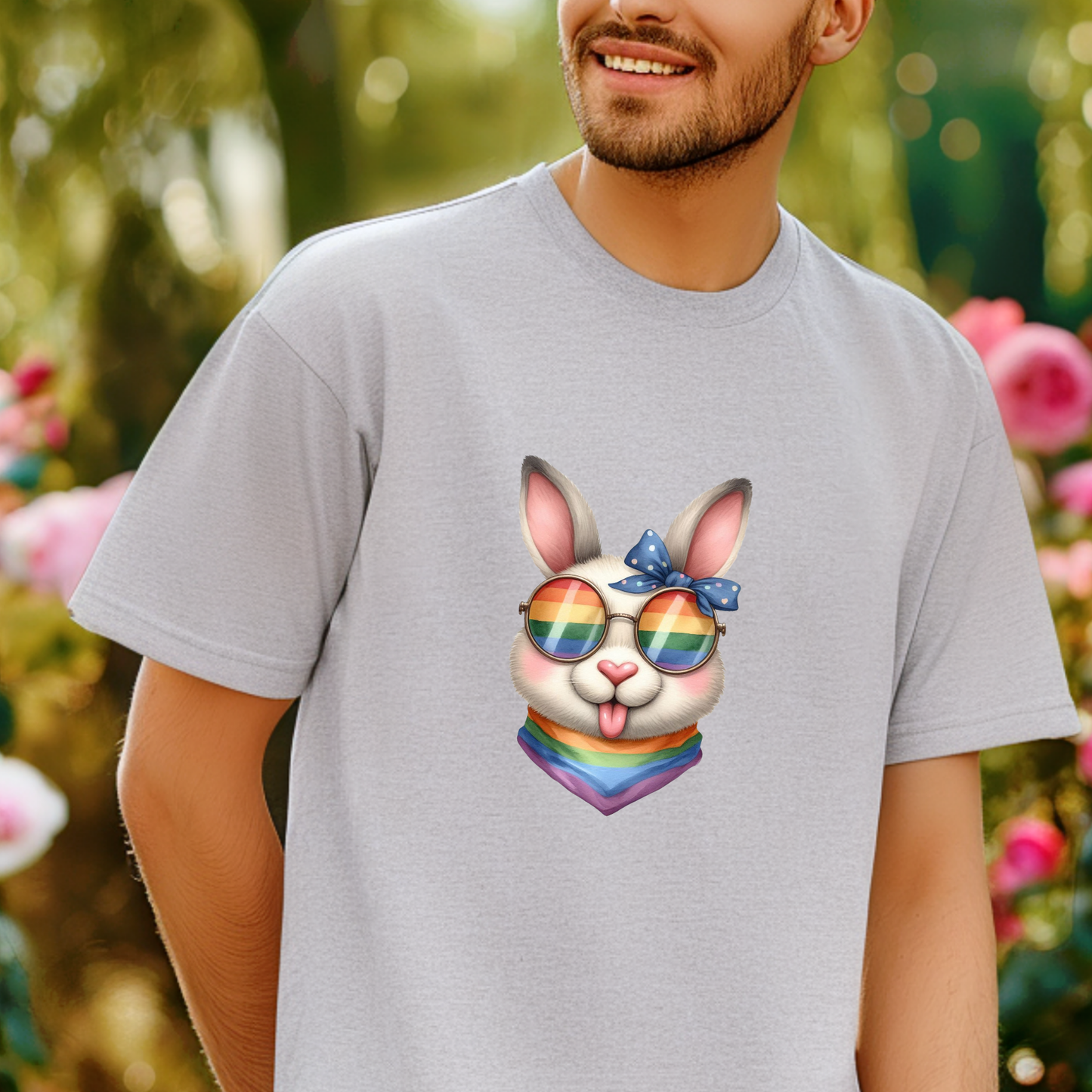 Pride Animals T-Shirt-Rabbit