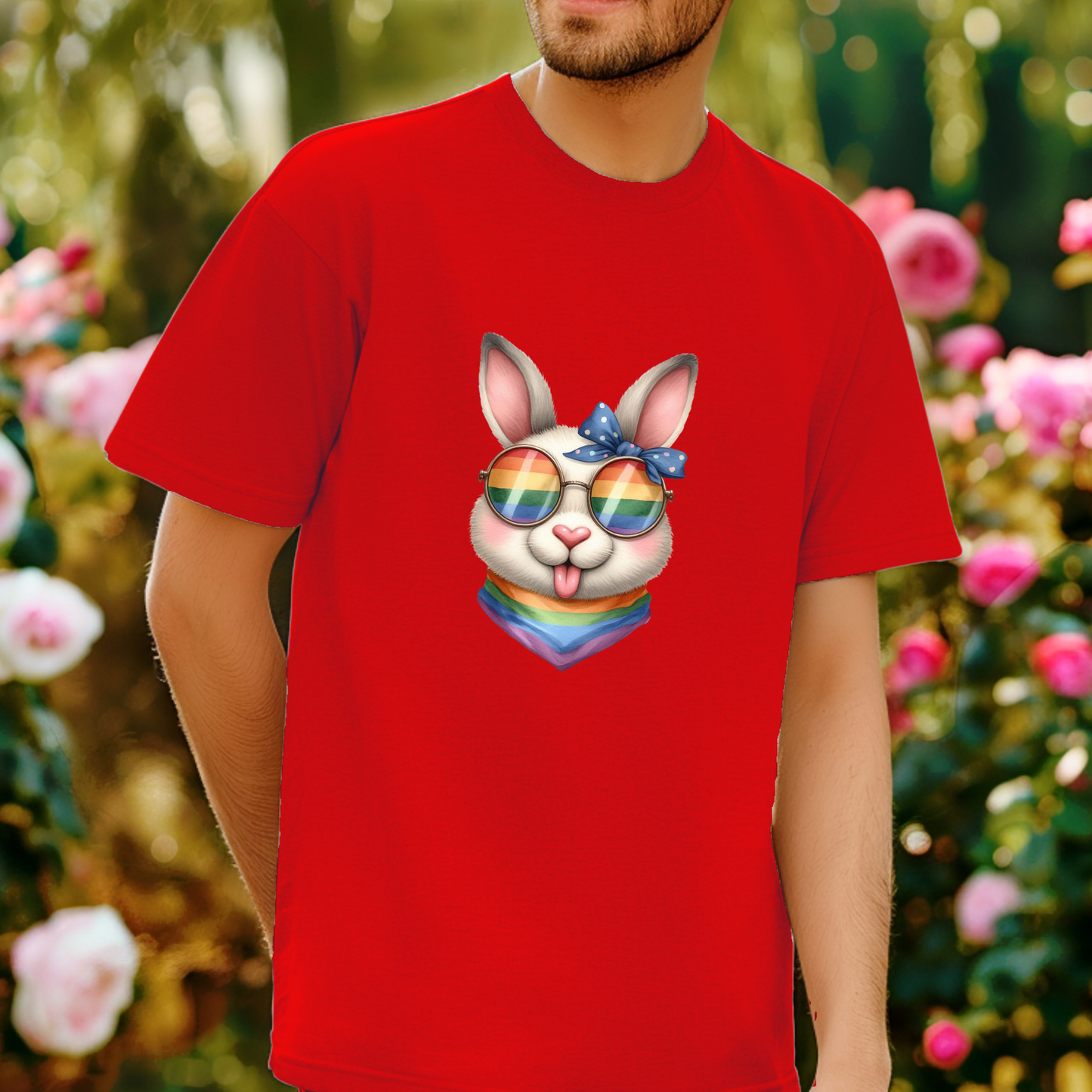 Pride Animals T-Shirt-Rabbit