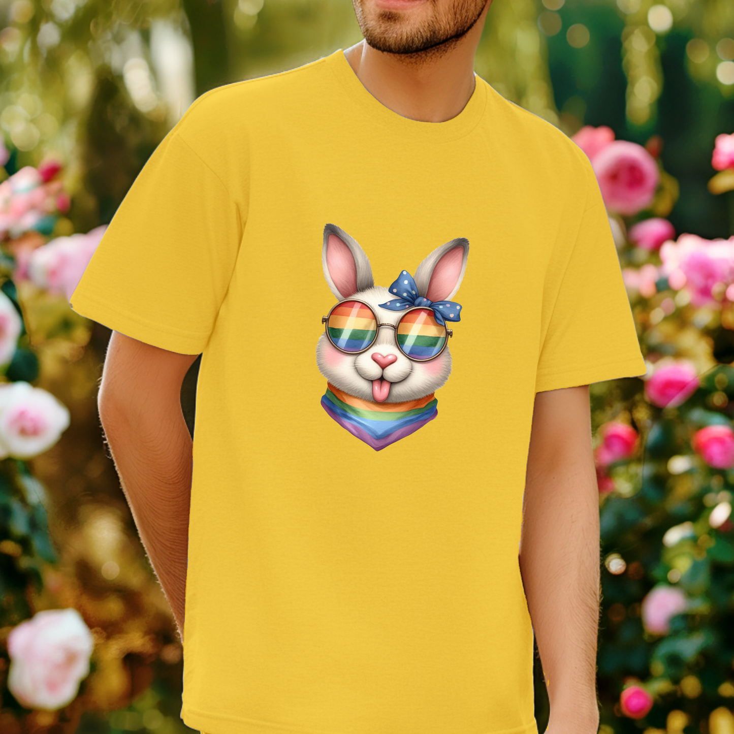 Pride Animals T-Shirt-Rabbit