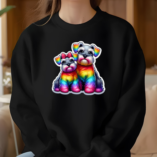 Rainbow Schnauzers Sweatshirt