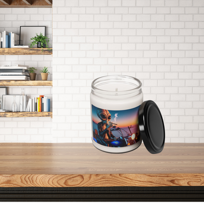 Easy Rider: Alien Biker Scented Candle, 9oz