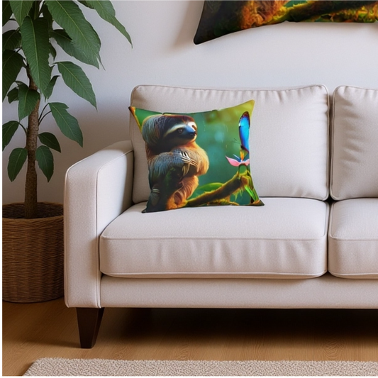 Costa Rican Critters Throw Pillow