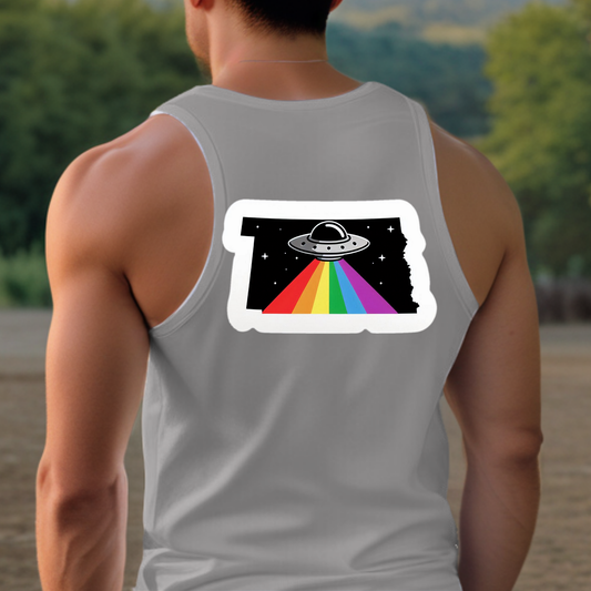 South Dakota Pride Tank Top - Back Print