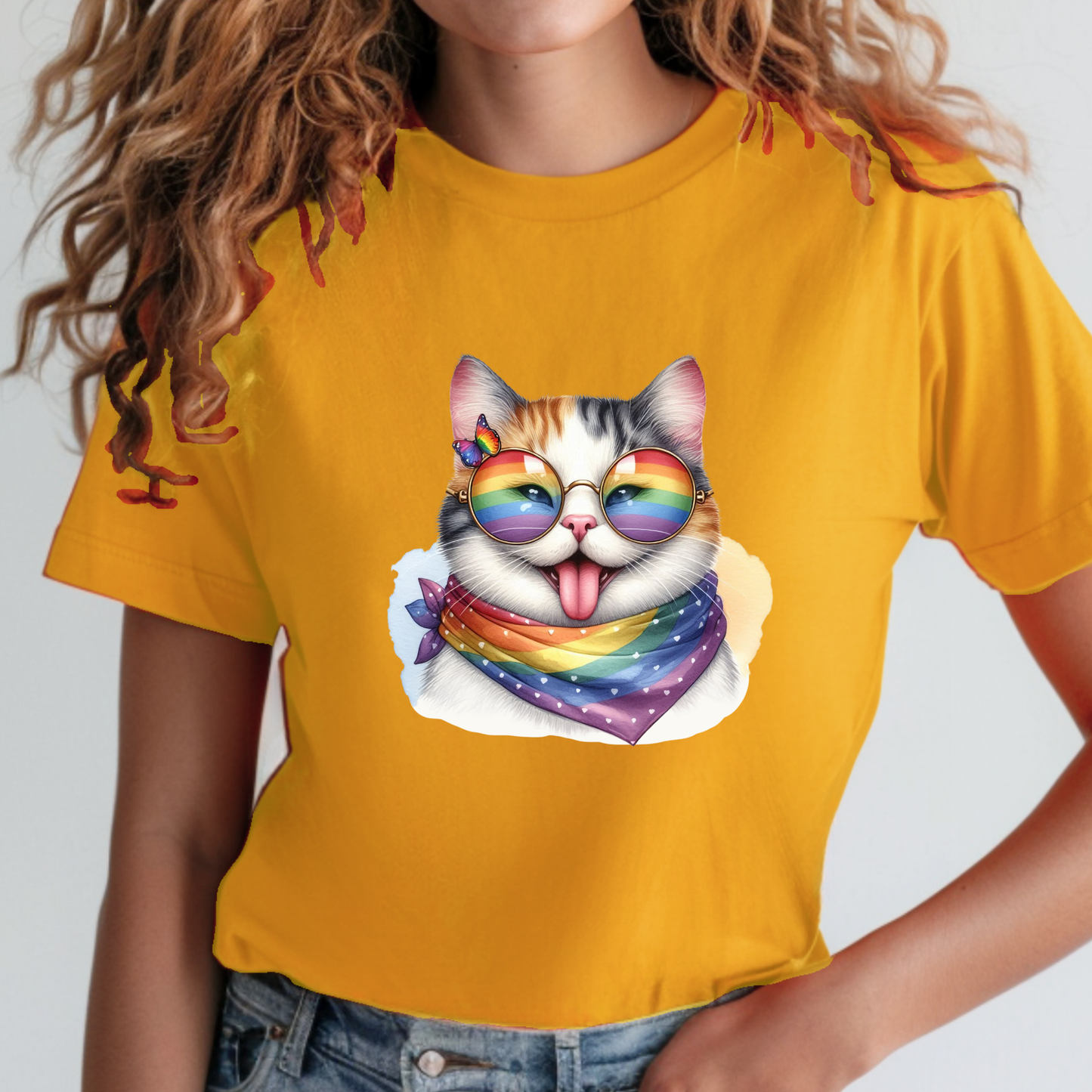 Calico Cat - Pride Animals T-Shirt