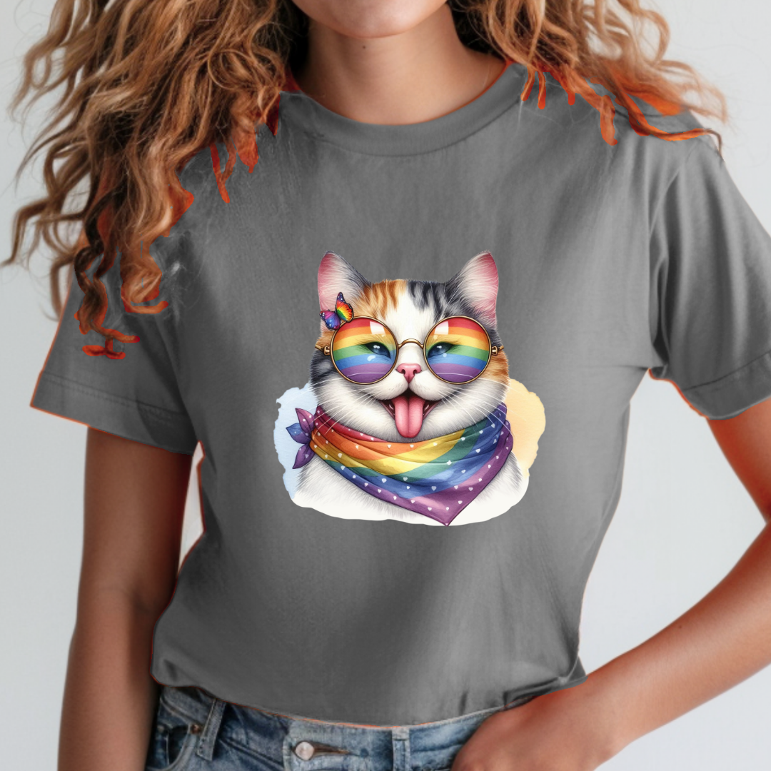 Calico Cat - Pride Animals T-Shirt