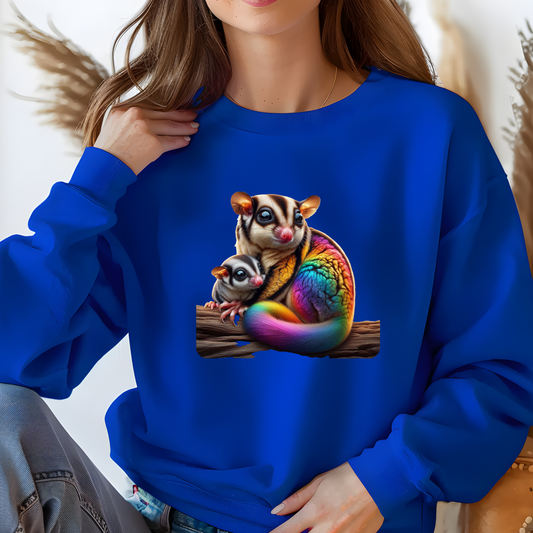 Rainbow Sugar Glider Sweatshirt