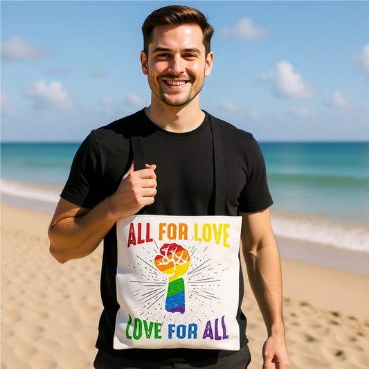 All For Love Tote Bag