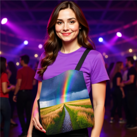 Rainbow Zen Tote Bag