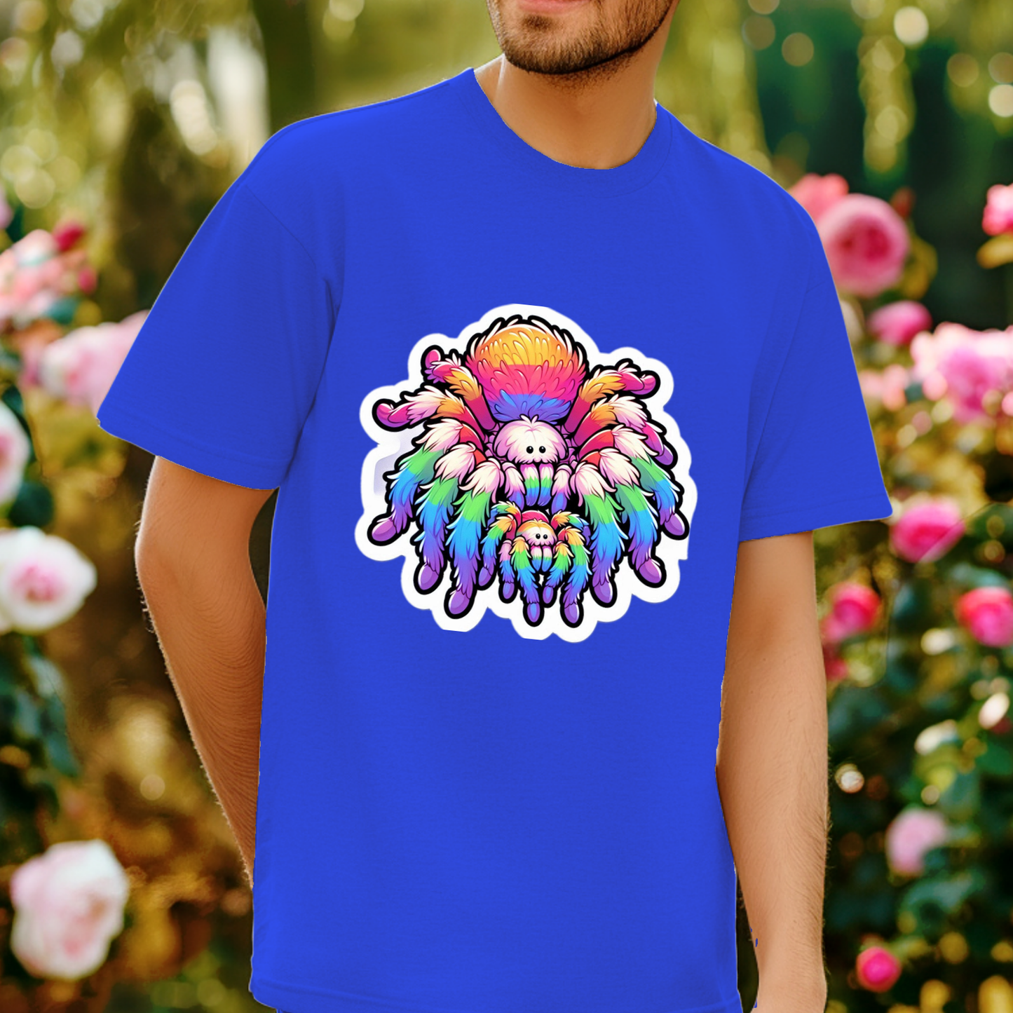 Rainbow Animals T-Shirt Collection: Tarantulas