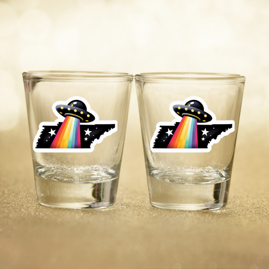 Tennessee PRIDE Shot Glass