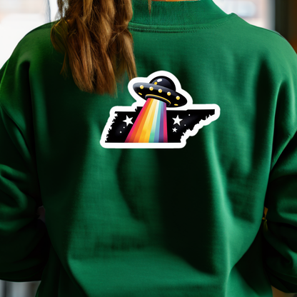 Tennessee PRIDE Sweatshirt On The Back