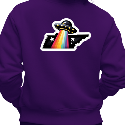 Tennessee PRIDE Sweatshirt On The Back