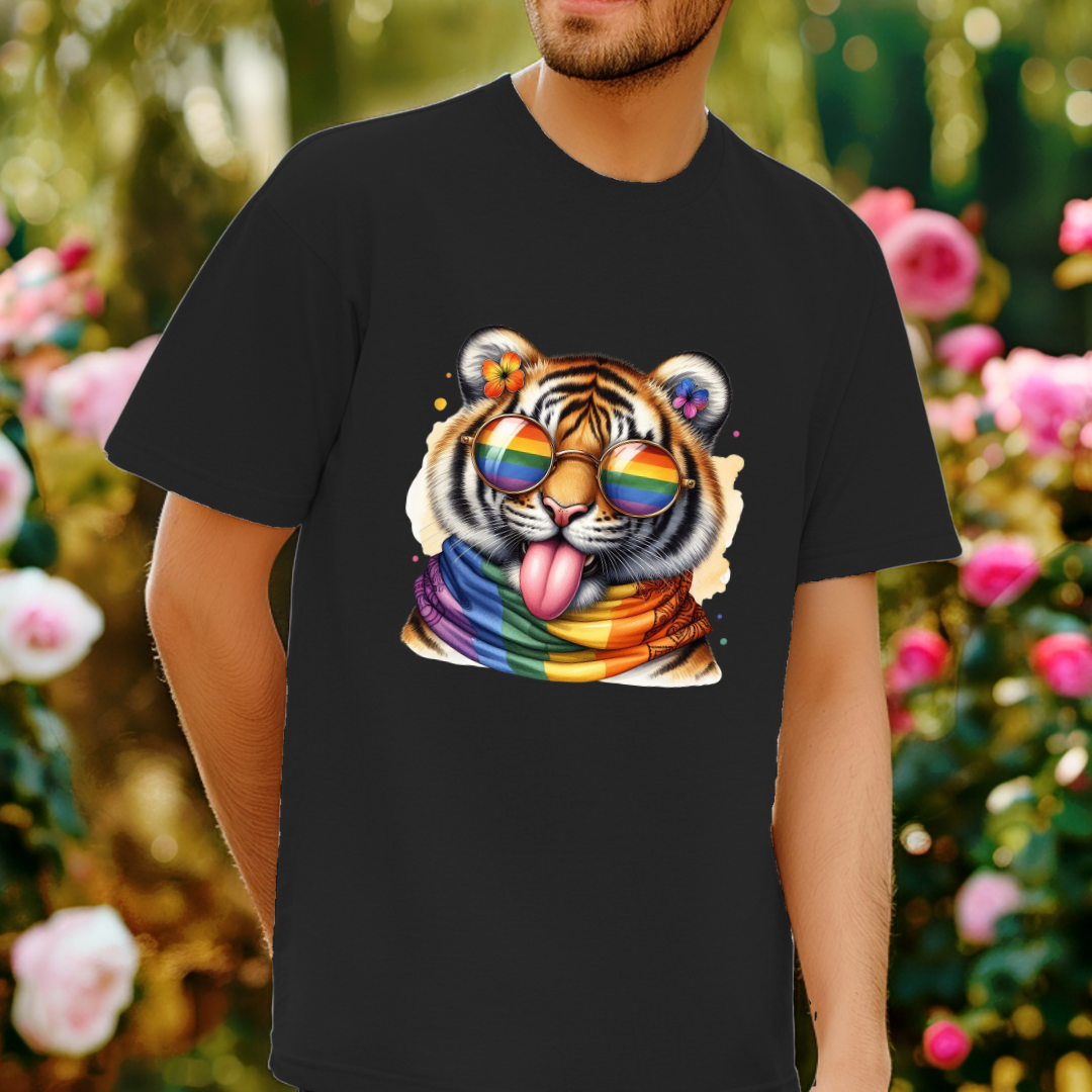 Teasing Tiger - Pride Animals T-Shirt