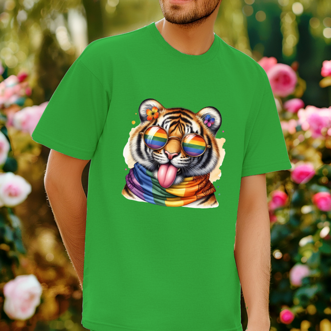 Teasing Tiger - Pride Animals T-Shirt