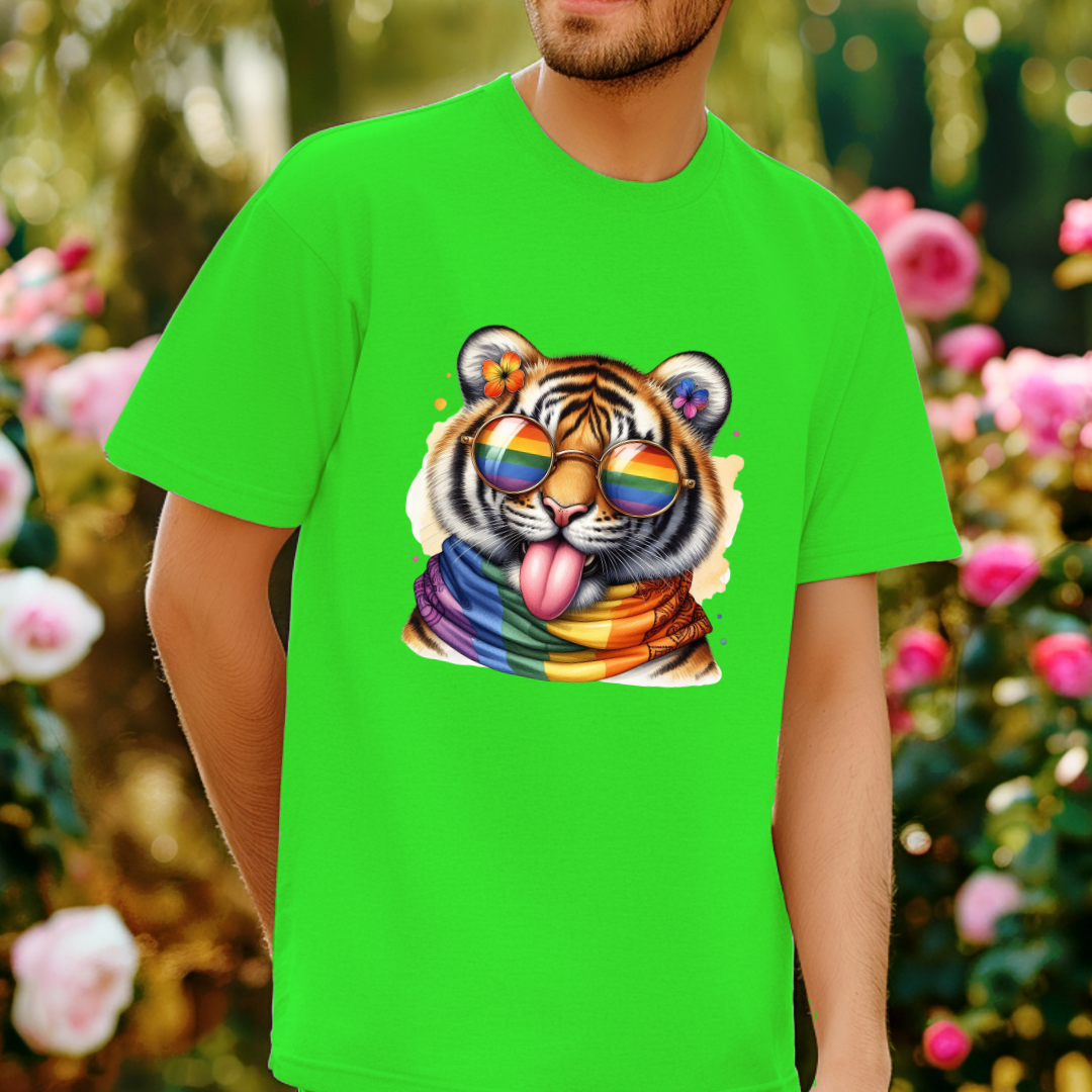 Teasing Tiger - Pride Animals T-Shirt