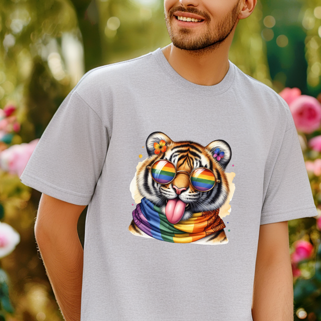 Teasing Tiger - Pride Animals T-Shirt