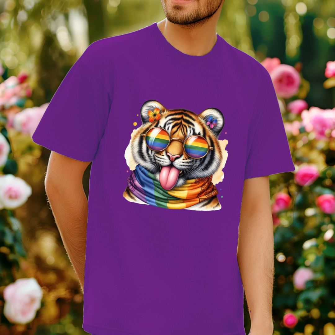 Teasing Tiger - Pride Animals T-Shirt