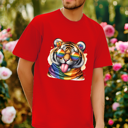 Teasing Tiger - Pride Animals T-Shirt