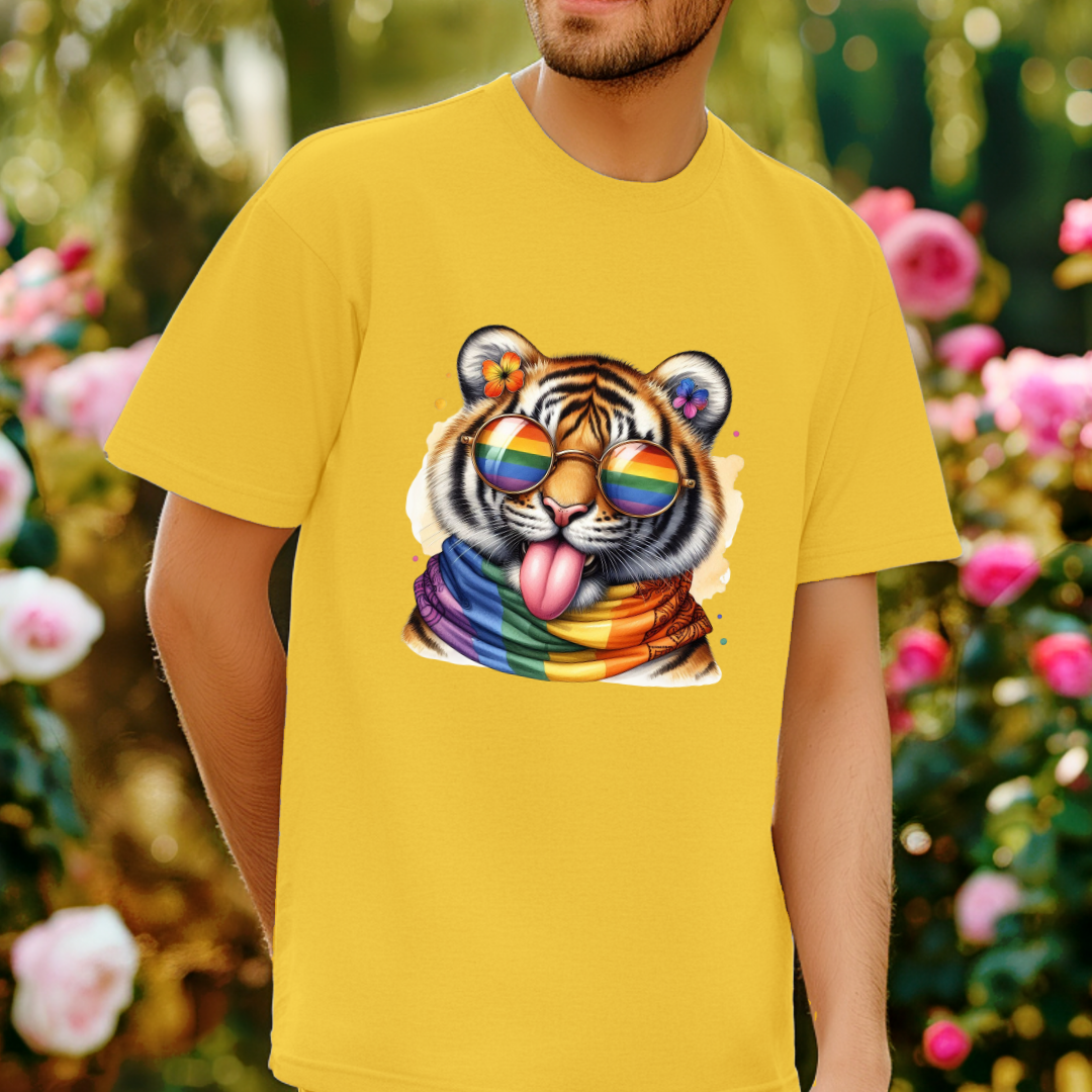 Teasing Tiger - Pride Animals T-Shirt