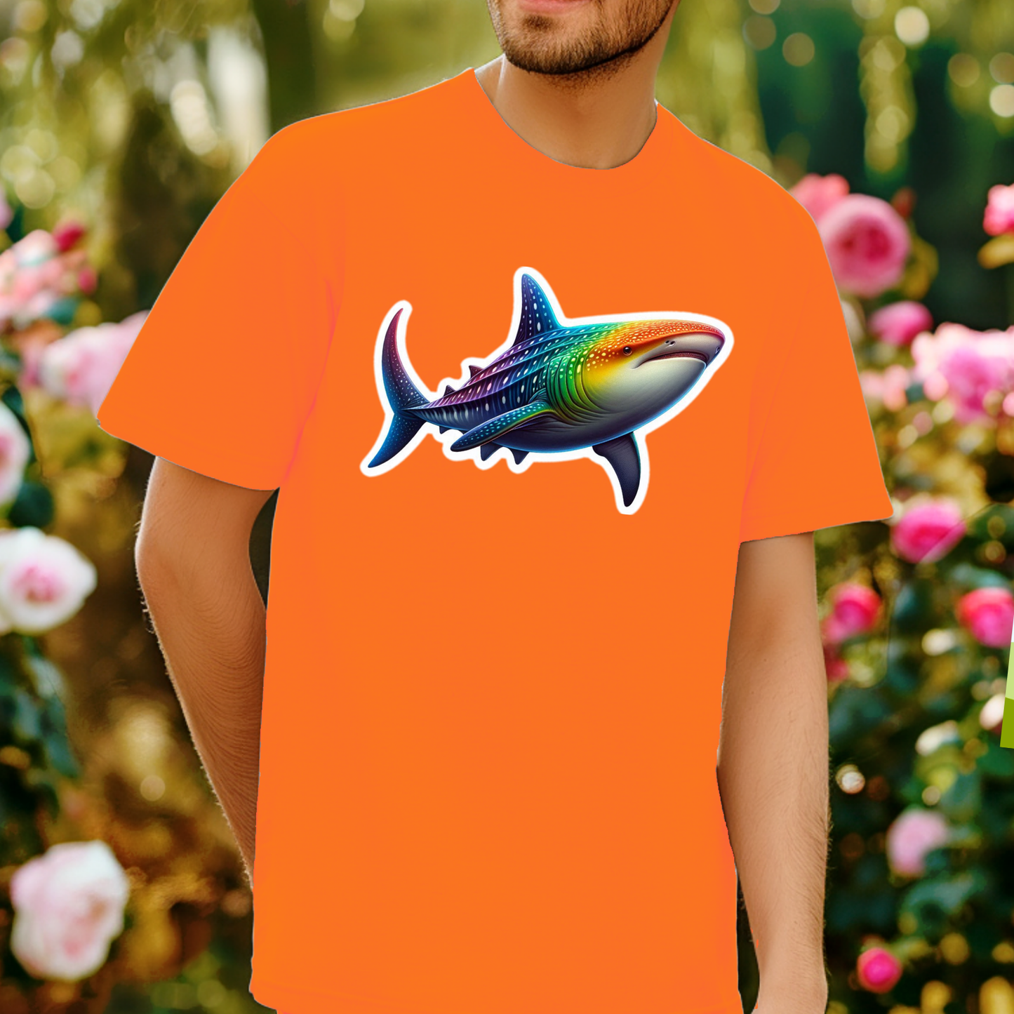 Rainbow Animals T-Shirt Collection: Whale Shark