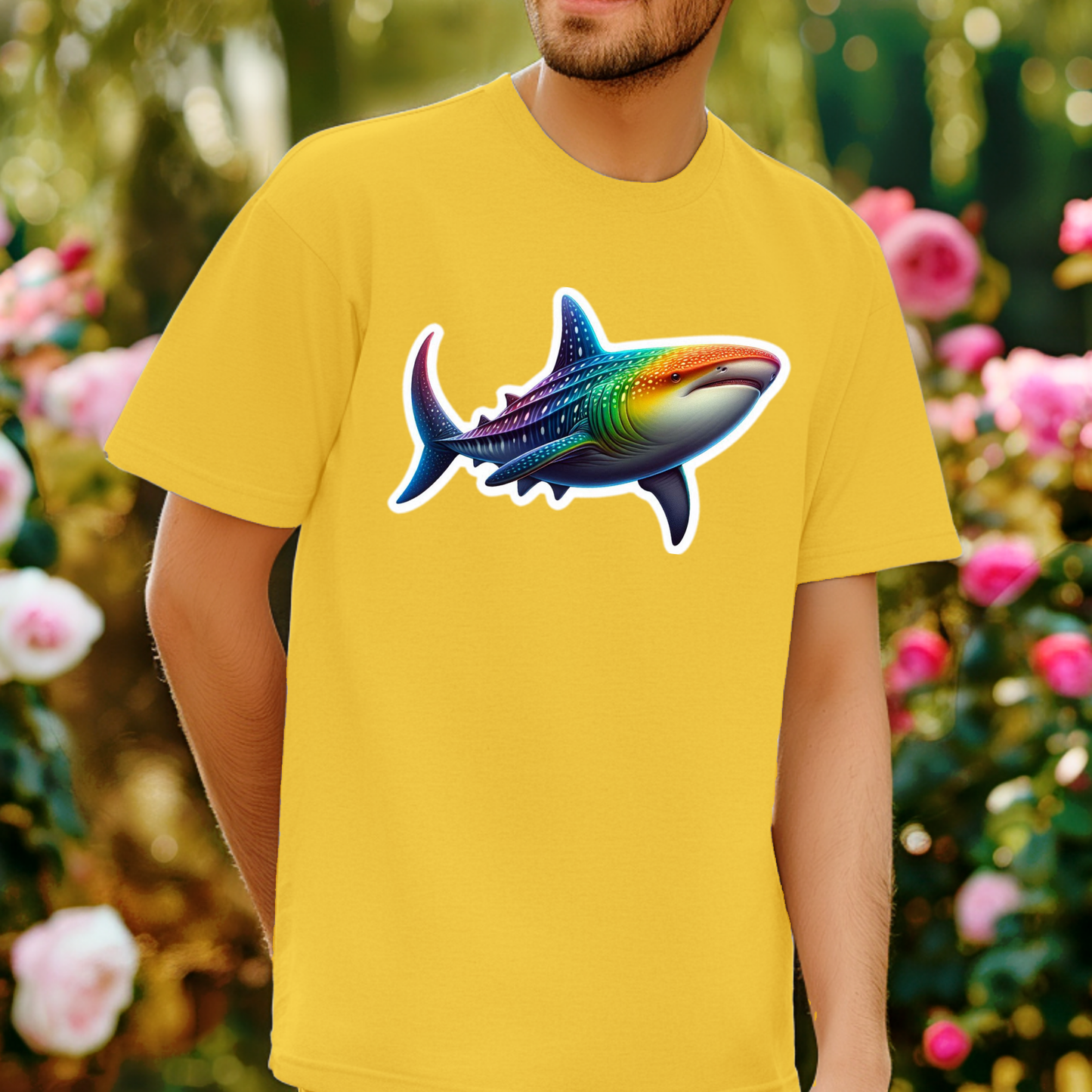 Rainbow Animals T-Shirt Collection: Whale Shark