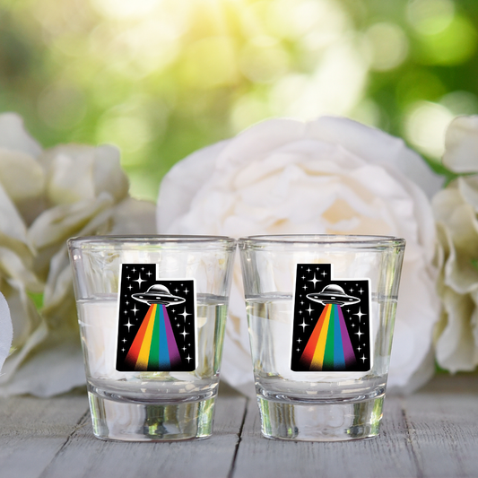 Utah PRIDE Shot Glass