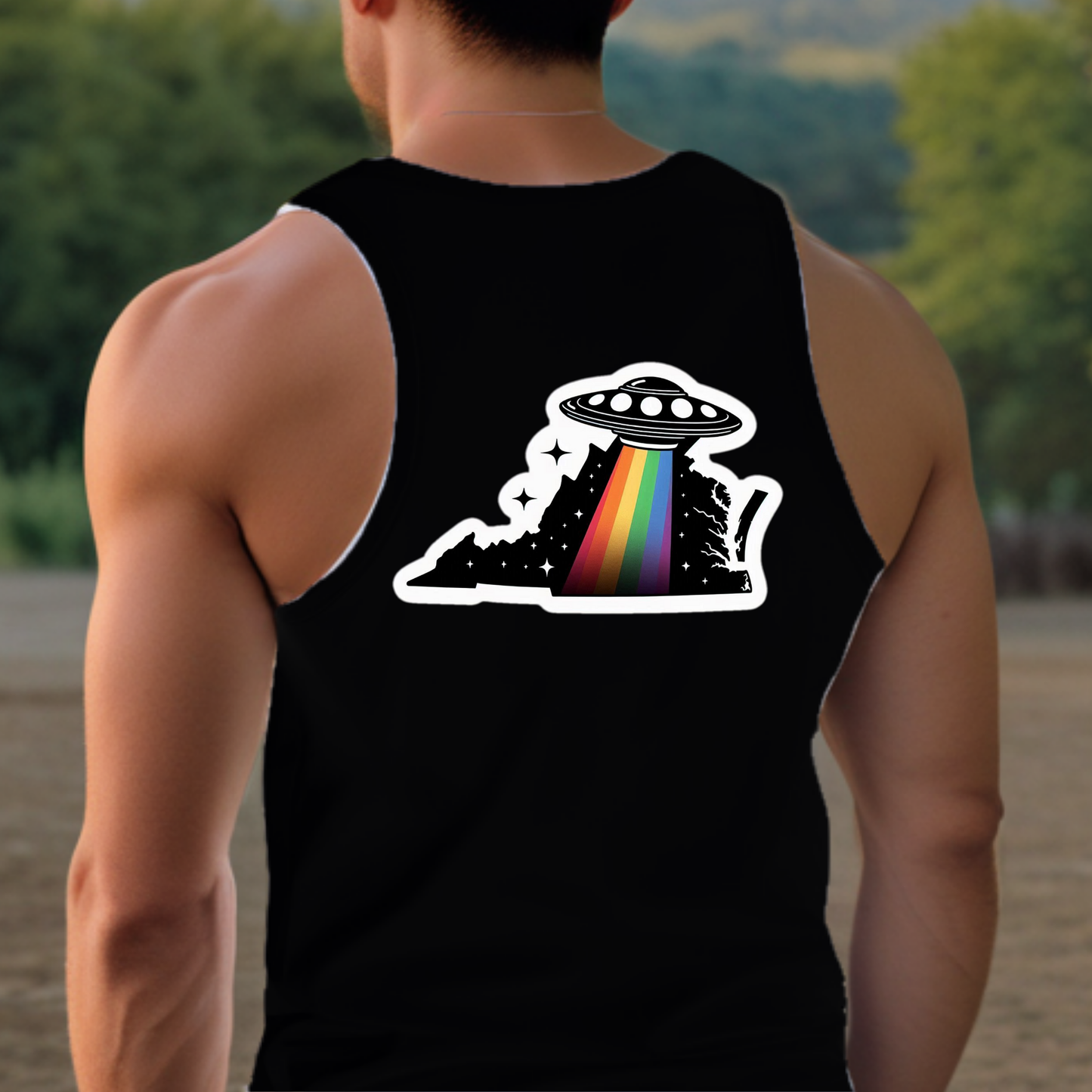 Virginia Pride Tank Top - Back Print